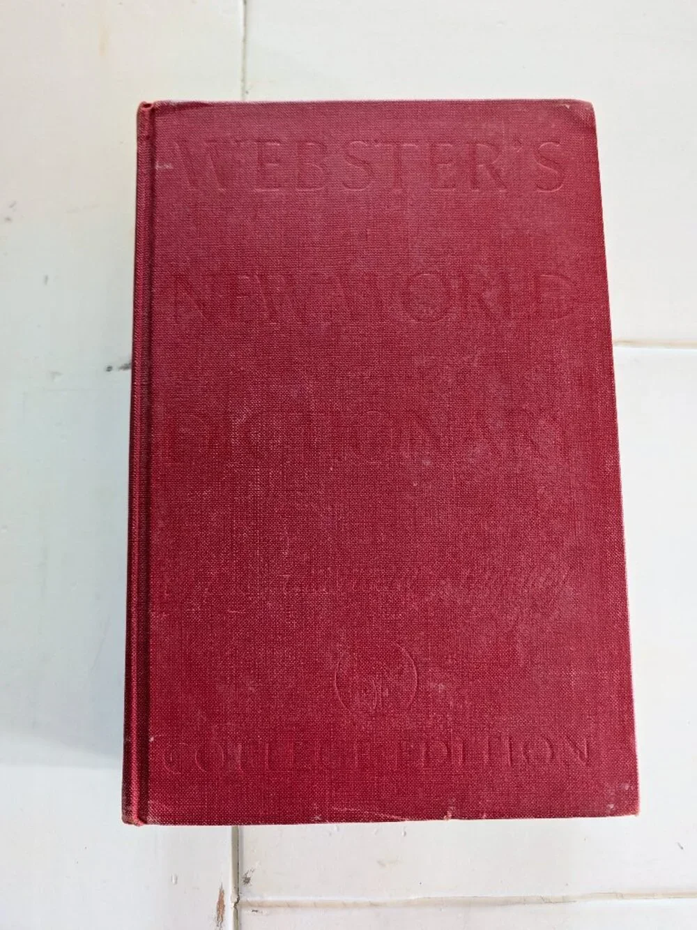 1968 Webster's New World Dictionary of the American Language College Edition HC
